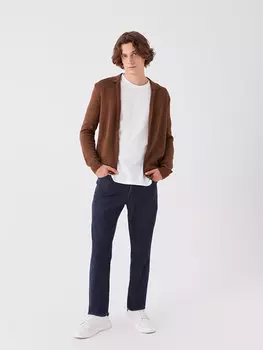 779 Мужские джинсовые брюки стандартного кроя LCW Jeans, темное родео