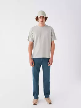 779 Мужские джинсовые брюки стандартного кроя LCW Jeans, зеленое родео