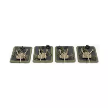 7,5-см пушка Pak40, коллекция № 10, Flames of War - WWII - German - Artillery, AA, AT & AFV's - Loose Miniatures (15mm)