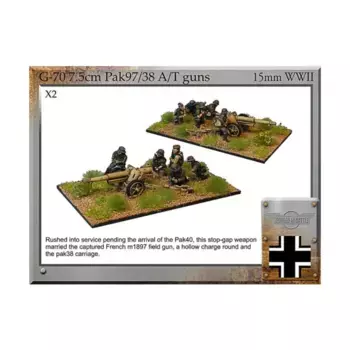 7,5-см пушки Pak97/38 A/T, WWII Miniatures - German Vehicles (15mm)