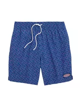 7-дюймовые плавки Chappy с принтом Vineyard Vines, синий