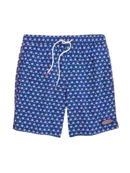 7-дюймовые плавки Chappy с принтом Vineyard Vines, синий