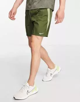 7-дюймовые шорты цвета хаки Nike Running Challenger Dri-FIT