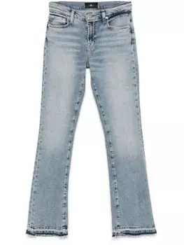 7 For All Mankind джинсы bootcut, синий