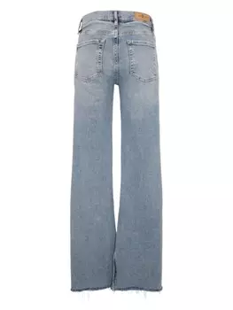 7 For All Mankind джинсы Bootcut Tailorless средней посадки, синий