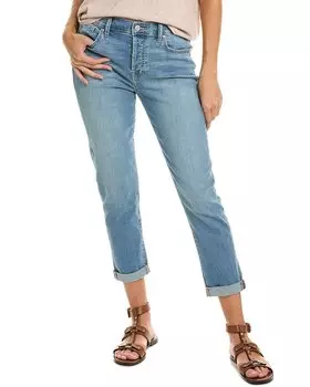 7 For All Mankind Джинсы Kimmie Straight Leg, синий
