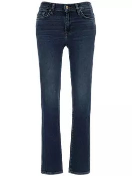 7 For All Mankind джинсы скинни Roxanne, синий