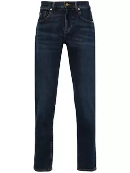 7 For All Mankind джинсы Slimmy Tapered, синий