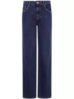 7 For All Mankind джинсы Tess прямого кроя, синий