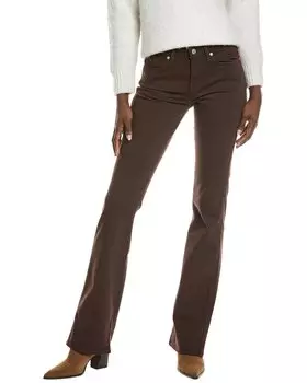 7 For All Mankind Kimmie Hot Fudge облегающие джинсы Bootcut, коричневый