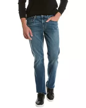 7 For All Mankind Ниагарские прямые джинсы, синий