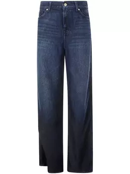 7 For All Mankind прямые джинсы Scout Stormy, синий