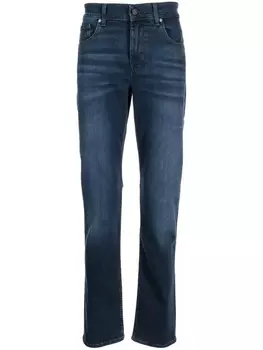 7 For All Mankind прямые джинсы, синий