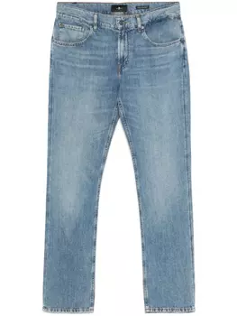 7 For All Mankind Прямые джинсы, синий