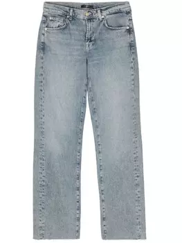 7 For All Mankind прямые джинсы Tess, синий
