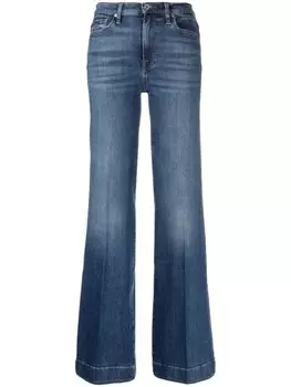 7 For All Mankind расклешенные джинсы Modern Dojo, синий