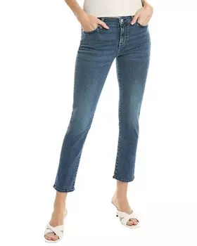 7 For All Mankind Roxanne Cleo Джинсы по щиколотку, синий