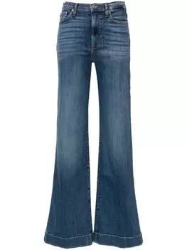 7 For All Mankind современные расклешенные джинсы Dojo, синий