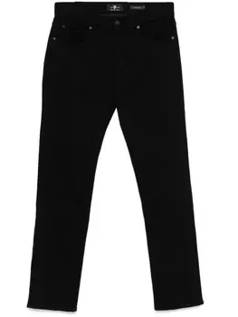 7 For All Mankind Стандартные джинсы, черный