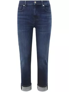 7 For All Mankind укороченные джинсы, синий