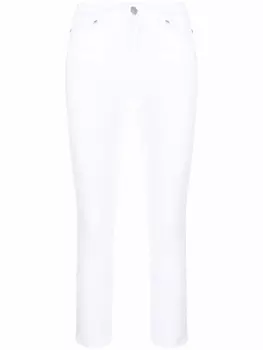 7 For All Mankind укороченные джинсы скинни Roxanne, белый