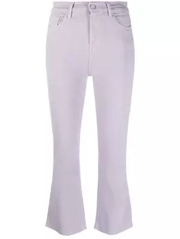 7 For All Mankind укороченные расклешенные джинсы, фиолетовый