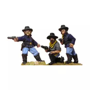 7-й кавалерийский полк с пистолетами (пехота), Wild West Miniatures (Artizan Designs) (28mm)