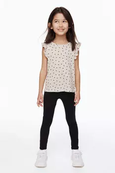 7 пар леггинсов из джерси H&M, розовый