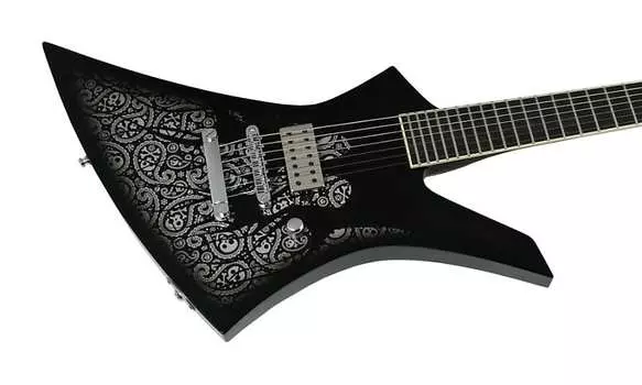 7-струнная 7-струнная гитара Jackson Custom Shop Masterbuilt Kelly Paisley Ghost Custom Shop Masterbuilt Kelly 7