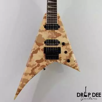 7-струнная электрогитара Jackson Concept Series Rhoads RR24-7 с футляром - камуфляж пустыни