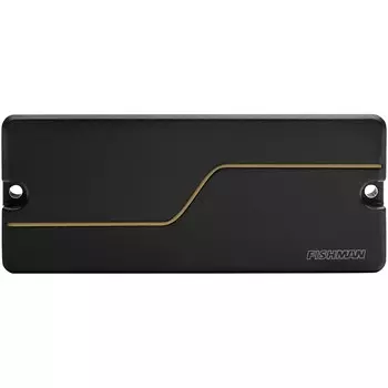 7-струнный звукосниматель Fishman Fluence Matt Heafy Custom, черный с золотой линией