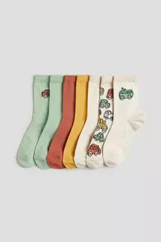 7-Упаковка носков H&M, мультиколор