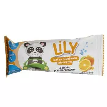 7Pharma, Леденец «Лилия» от двигательных проблем, со вкусом апельсина, 8 г