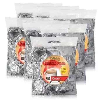 7x Cafeclub Обычные мегапакеты кофе в капсулах по 100 штук. обычная обжарка