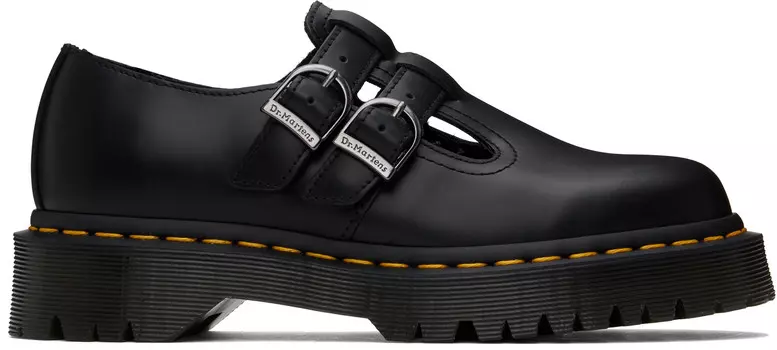 8065 II Bex гладкие кожаные туфли Мэри Джейн на платформе Dr. Martens