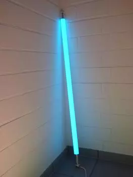 8173 LED VISION стержень 24Вт 153см черный колпачок IP20 пластиковая трубка бирюзовый Xenon