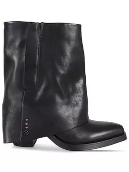 85мм ботинки Джефф Ash, черный