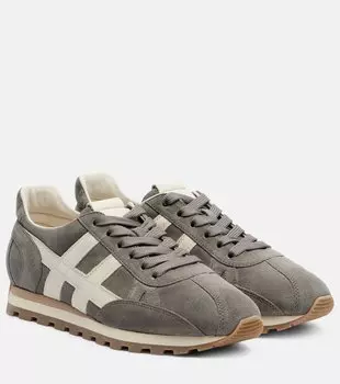 86er замшевые кроссовки Hogan, B804+B002+B013