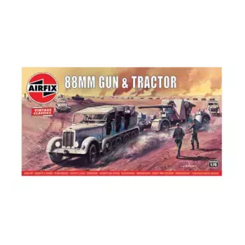 88-мм пушка и трактор, Vintage Classics (1:76) (Airfix)
