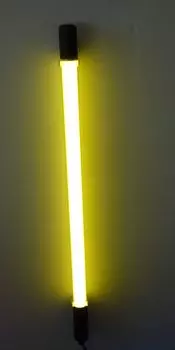 8905 LED Тонкий светильник 123см 30мм пластиковая трубка желтая Xenon