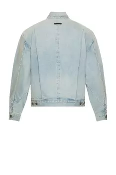 8-я джинсовая куртка Fear Of God, индиго