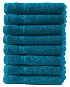 8 шт Frottier Набор полотенец Hometex Premium Textiles, 30x1x50 см цвет petrol