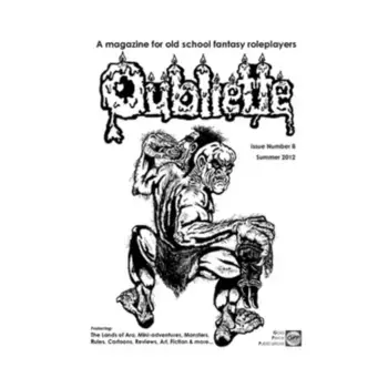#8 "The Lands of Ara, Labyrinth Lord Mini Adventure, Newland Campaign Setting Part III", Oubliette Magazine, мягкая обложка