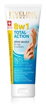 8 в 1 крем для рук и ногтей Eveline Cosmetics Total Action