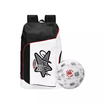 8atheist Баскетбольная сумка-рюкзак из полиэстера, большая, унисекс, белая