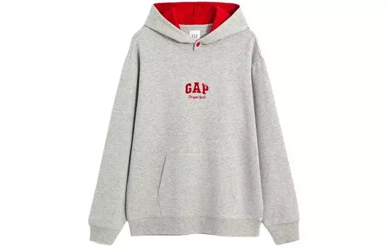 8ON8 Совместная модель толстовка унисекс светло-серая Gap, серый