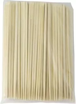90229 Разъемные палочки для еды, бамбуковые, высокое качество, верхняя заточка, 100 пар, очень длинные и простые в использовании, 9,4 дюйма (24 см) Nakamura, Beige