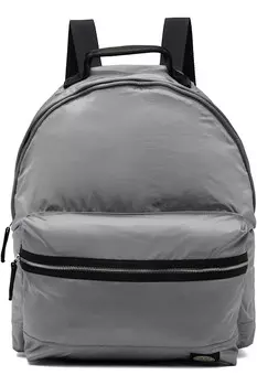 9200014 рюкзак из металлизированного нейлона с покрытием Econyl Stone Island, серый