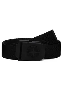 9300940 пояс из нейлоновой ленты Stone Island, черный