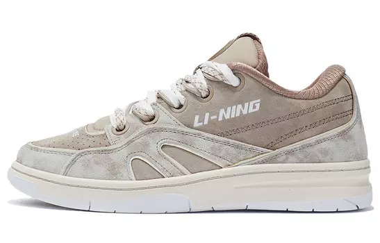 937 Винтажные баскетбольные кроссовки мужские с низким верхом, плавающие, земляного цвета Lining